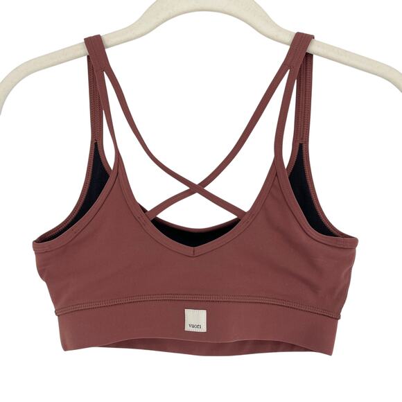 Vuori Mindset Strappy Sports Bra Size 2 Athleisure Yoga Pilates Princess - Picture 1 of 3